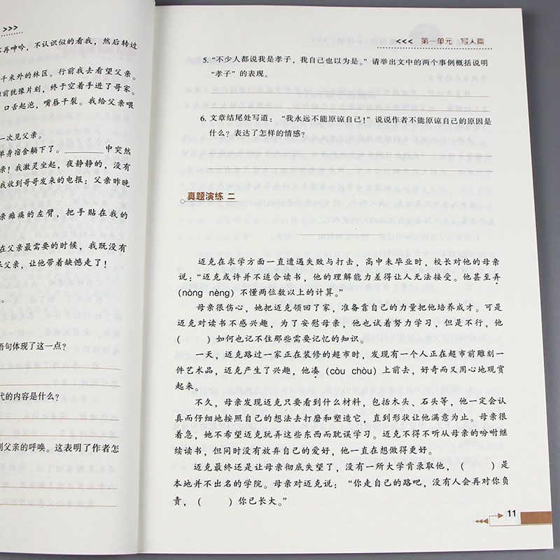 小升初语文阅读阶梯训练 小学六年级升初中短文训练题 知识大集结 专项训练 人教版真题演练达标测试实战小升初语文阅读理解总复习 - 图0