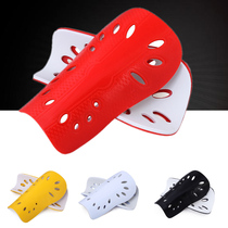 Football match Plugboard Protective Leg Plate With Holes Breathable Calf Adults Ultralight Guard Board
