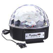 Remote Control Bluetooth mp3 Music Big Crystal Magic Ball New 9 Color Stage Disco Light KTV Seven Color Rotary Sound Control