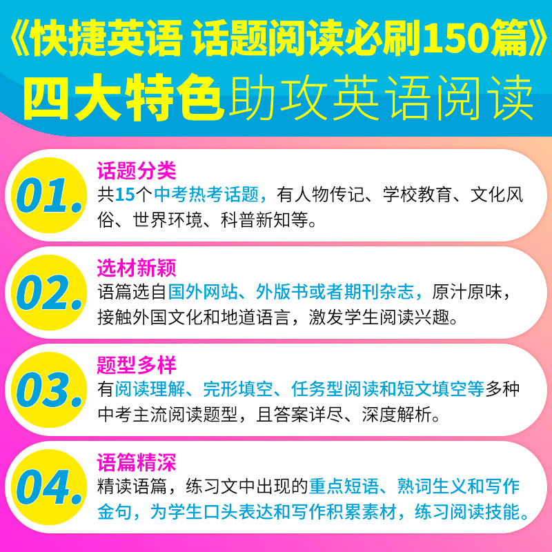 2022七八九年级英语话题阅读必刷150篇阅读