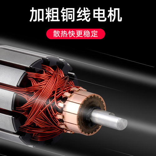 电瓶电动车充气泵48v60v72v三轮车家用便携式真空轮胎双缸打气筒 - 图2