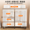 No installation perforated board wardrobe for home bedroom formaldehyde-free