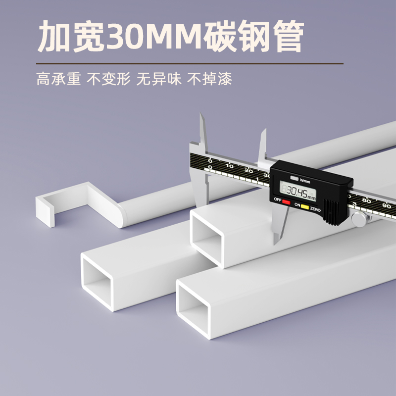 一体免安装衣柜家用卧室布衣柜简易衣柜出租房用结实耐用钢架折叠