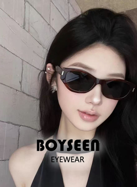 可可镜豹纹猫眼墨镜女款2025新款高级感太阳眼镜防紫外线潮