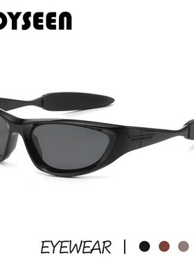 Y2K未来感偏光墨镜男女