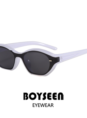 时尚潮酷科技感银色太阳镜