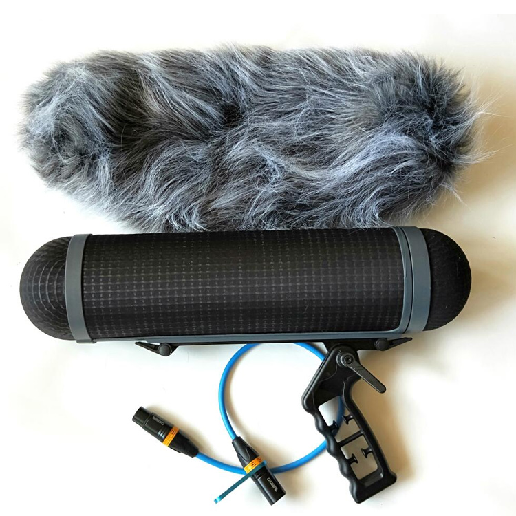 OSTEDA话筒防风三件套猪笼毛衣适用于森海MKH416/MKH60/NTG3 - 图0