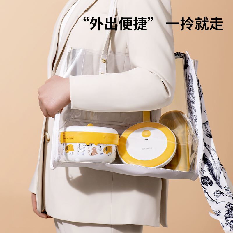 贝能宝宝辅食碗婴儿注水保温碗防烫防摔儿童餐具套装便携式消毒碗