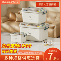 Accueil Multilayer Medicine Box Drug Classification Containing Box Extra-large Capacity Children Medicines Home Emergency Medicine Medical Boxes