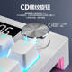 Langtu mechanical keyboard wired game office typing high-looking computer keyboard and mouse set with screen 104 keys RGB