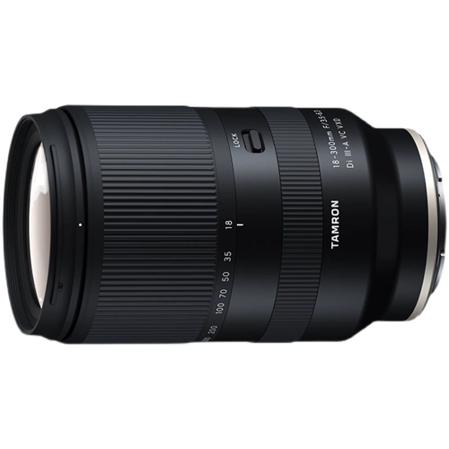 Большой зум-объектив Tamron 18–300 мм Sony E с креплением Fuji X с креплением Canon Nikon Z с креплением 18300