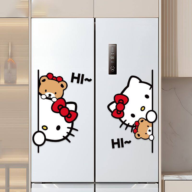 凯蒂猫窗花卡通贴纸福字商场门装饰可爱客厅玻璃墙面贴防水贴画,淘宝优惠券,粉丝福利购,淘宝优惠卷