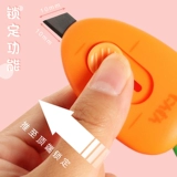 Морковный маленький милый складной нож