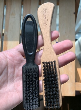 渐变刷刀头清洁复古理发推剪刀头