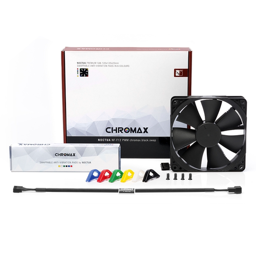 诺易 Noctua/猫头鹰 NF-F12 PWM  12cm散热风扇 静音 包邮 - 图1