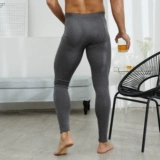 Удерживающие тепло шерстяные флисовые штаны, удерживающее тепло термобелье, Германия, увеличенная толщина