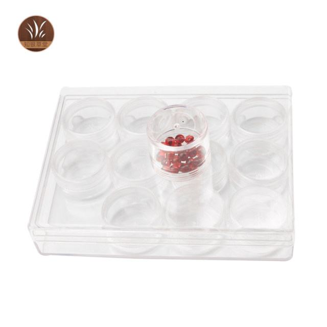 Acrylic 12-grid box storage medium and high styles available