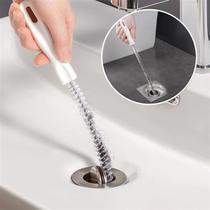 FLOOR DRAIN PIPE DREDGE Home Kitchen Wash Vegetable Pool Sink Anti Clog Toilet Sewer Hair Cleaner