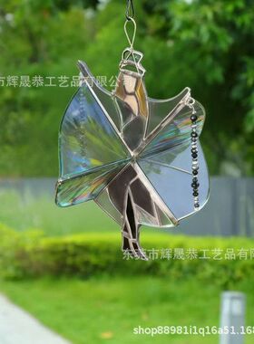 【现货】跨境Handmade Stained Glass Spinner史蒂薇尼克斯旋转器