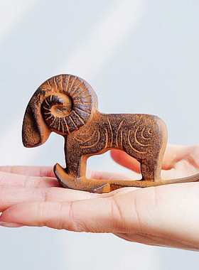 生肖羊日本进口铁摆件摆件礼物