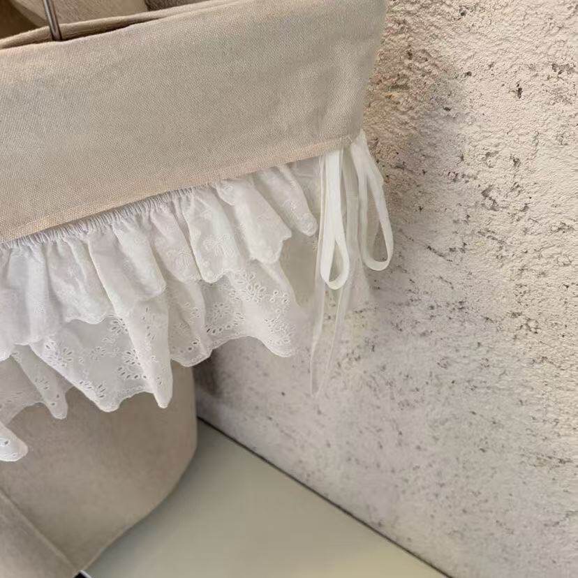 2025新款秋冬蕾丝女装百搭卫衣叠穿内搭遮屁帘下摆短裙花边半身裙