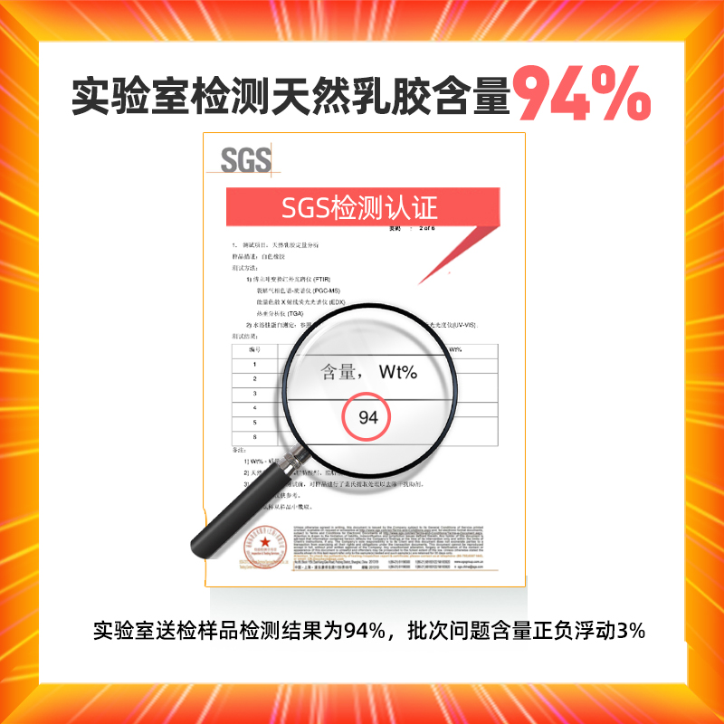 【达人推荐】金橡树泰国原产天然乳胶枕头大学生宿舍枕高低波浪枕 - 图1