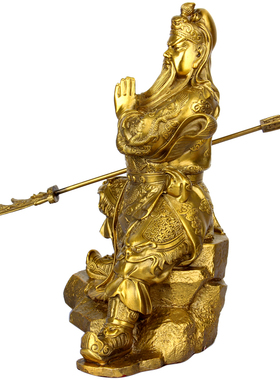 关羽武财神办公室客厅摆件工艺品