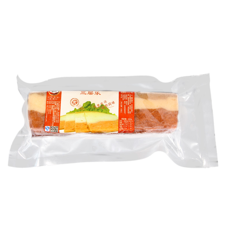 [冷冻]天荃三层乐300g纯素食人造东坡五花素肉回锅粉蒸肉甜咸烧白,淘宝优惠券,粉丝福利购,淘宝优惠卷