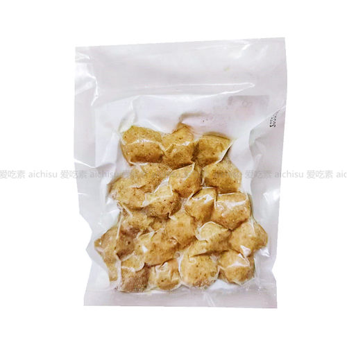 [冷冻]三好素鱼丸纯素食冒菜火锅烧烤串串炖煮人造植物肉丸关东煮 - 图1