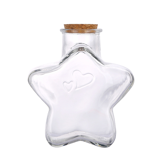 木塞玻璃瓶许愿瓶瓶子空瓶星空彩虹漂流海洋瓶星星瓶DIY材料配件