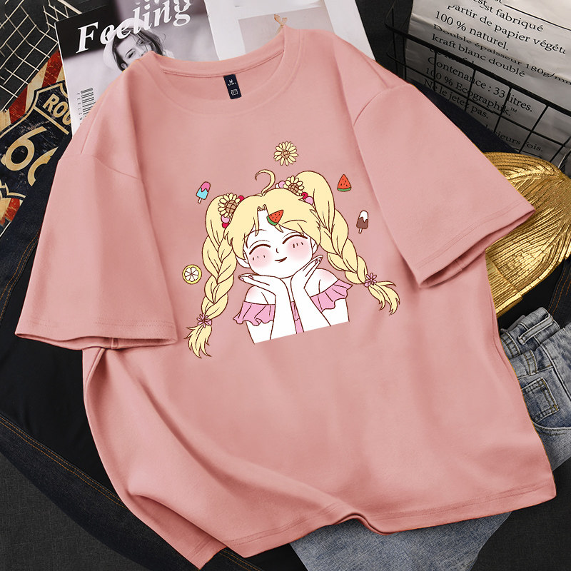 短袖2020年新款女半袖夏季宽松t恤 默衍T恤