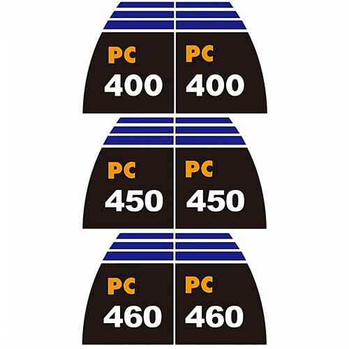 适用小松PC130/160/210/230/240/260/300/360/-7-8挖机边门字贴纸 - 图3