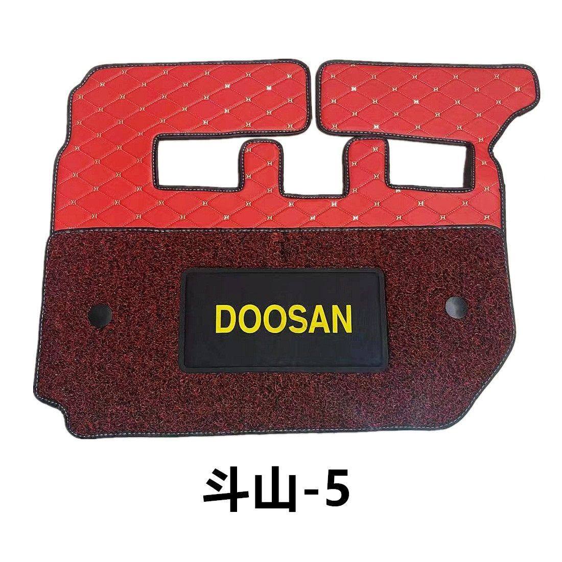 斗山挖机脚垫 大宇55 60 75 80g 220 225 500-7-9c内饰驾驶室用品,淘宝优惠券,粉丝福利购,淘宝优惠卷