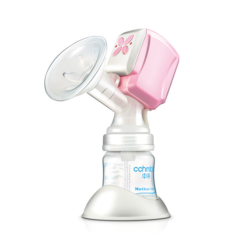 中亲一体式电动静音无痛按摩吸奶器 中亲吸奶器