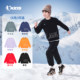 Jordan Children's Clothing Boys' Velvet Sweaters 2025 Autumn and Winter New Children's Sports Tops Big Children's Round Neck Pullover Thick