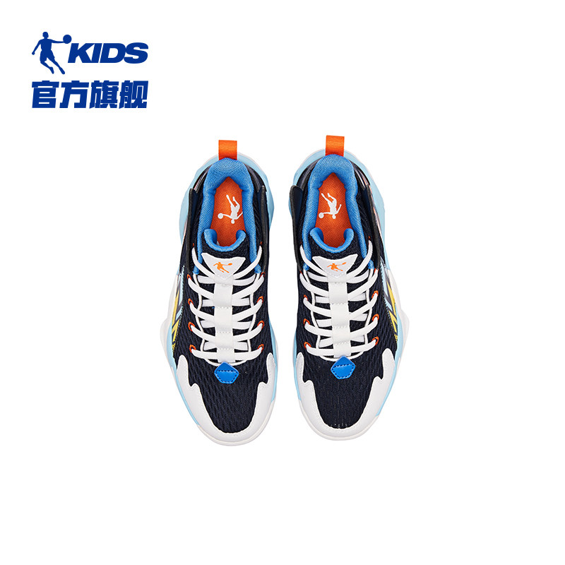 中国乔丹男童篮球鞋2023夏季童鞋 乔丹童装运动鞋