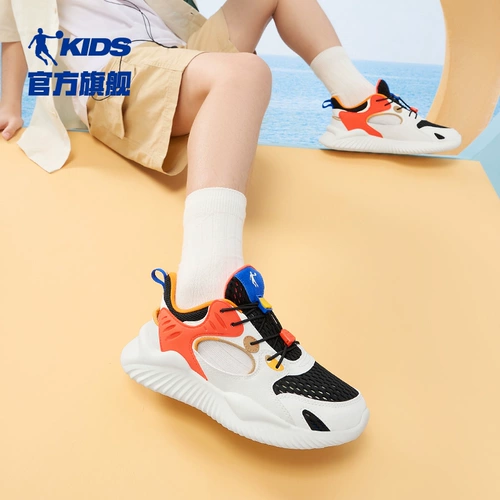 乔丹 Детские туфли, летняя сетчатая спортивная обувь, дышащая удобная обувь для мальчиков, подходит для подростков