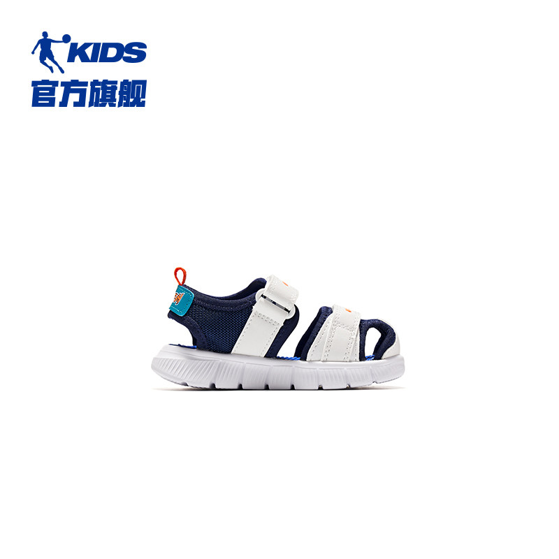 商场同款中国乔丹包头凉鞋婴儿鞋子 乔丹童装学步/幼童鞋
