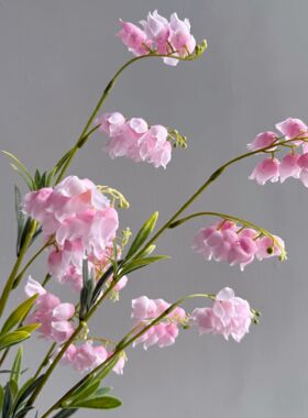 高品质仿真铃兰风铃吊钟花韩式