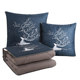 Nordic style multifunctional lunch nap cushion quilt