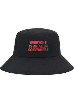 酷玩乐队ColdPlay2025摇滚演唱会周边印花渔夫帽男女纯棉遮阳盆帽