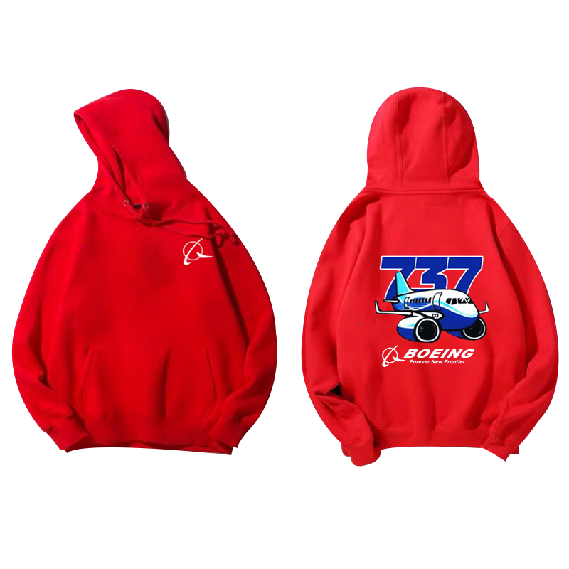 波音737公司bojing航空连帽卫衣 喜鹿堡卫衣