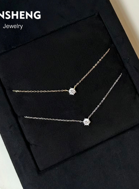 BENSHENG北极星925纯银项链简约