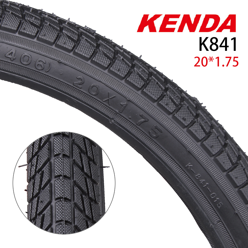 KENDA建大20寸自行车轮胎20X1.75/1.95/2.125 K841折叠车内外胎 - 图0