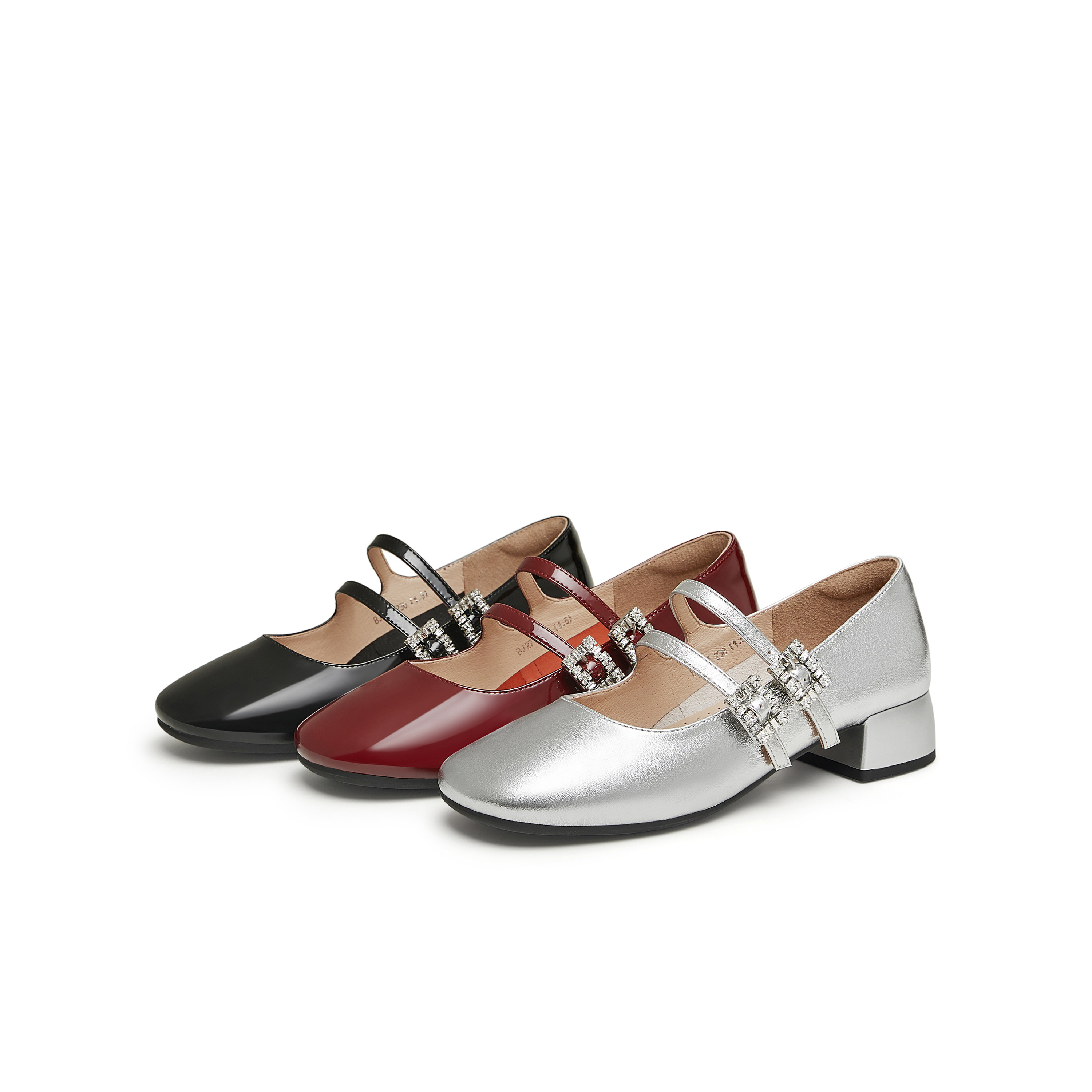 天美意秋新款商场同款粗跟法式漆皮单鞋女玛丽珍鞋BJ271CQ4,淘宝优惠券,粉丝福利购,淘宝优惠卷