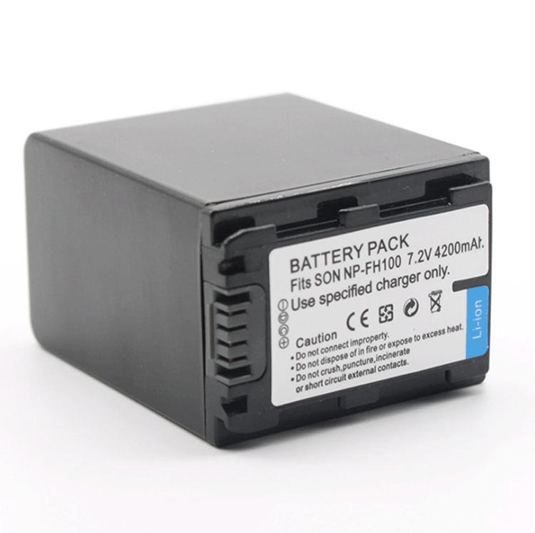 FH100索尼XR520E XR500E XR100E适用CX100E AX30AX40AX45AXP55大容量CX900CX700E摄像机VG10原装FH90相机电池 - 图3