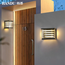 Wall Lamp Solar Patio Wall Lamp Outdoor Waterproof Garden Terrace Wall Lamp Gate Two Sides Wall Lamp Villa External Wall Lamp