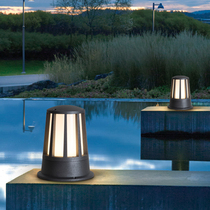 Solar Lamp Outdoor Lights Countryside Gate Pillar Lights Waterproof Patio Wall Studs Head Lamp Villa Outdoor door headlights