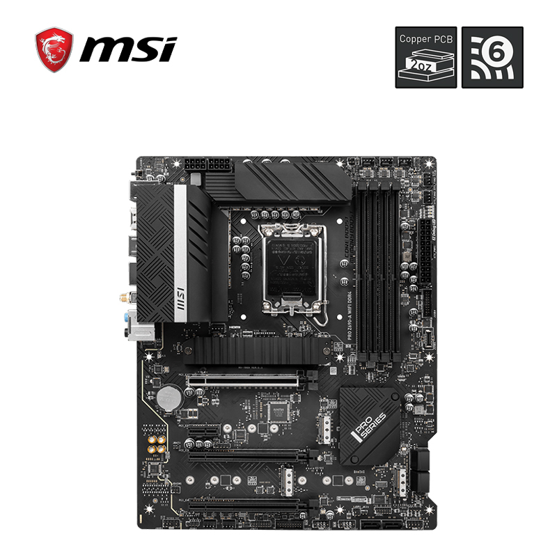 MSI/微星 PRO Z690-A WIFI DDR4 / B760M-A D4 II台式机电竞主板 - 图2