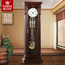 Barking solid wood floor clock Living clock Living room clock Ideas big seat clock Eurostyle mechanical pendulum clock upright timepiece retro timepiece